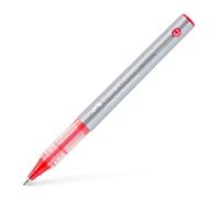Faber-Castell 348121 - Free Ink Roller 0,7 Rojo. Pack de 12.