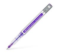 Faber-Castell Bolígrafo de tinta de 0,7 mm, color violeta 348136