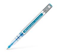 Faber-Castell Bolígrafo de tinta de 0,7 mm, color azul cielo