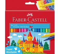 Faber-Castell 554203 - Estuche Cartón con 36 Rotuladores Escolares