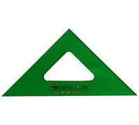 Faber-Castell 566 - Escuadra de 12 cm, color verde