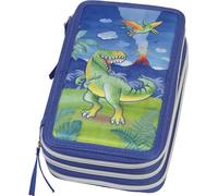 Faber-Castell 573041 - Estuche Escolar Triple - Dinosaurio