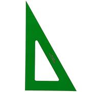 Faber-castell 666 - cartabón de 12 cm, color verde