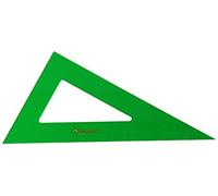 Faber-Castell 666 - Cartabón de 25 cm, color verde