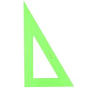 Faber-Castell 666 - Cartabón de 37 cm, color verde