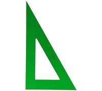 Faber-Castell 666 - Cartabón de 42 cm, color verde