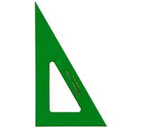 Faber-Castell Cartabón técnico 666 de plástico 16 cm Verde