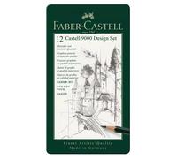 Faber-castell 9000 sketch pencil - juego de 12 piezas