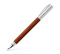 Faber-Castell Ambition - Pluma de madera de peral, color marrón