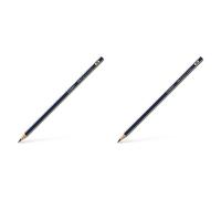 Faber-Castell B-1221-2B-2 - Blíster con 2 lápices de grafito Goldfaber 1221, graduación 2B (Paquete de 2)