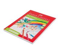 Faber-Castell - bloc de dibujo A4, 100 hojas de papel de, 80 G/m²