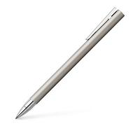 FABER-CASTELL - Bolígrafo de tinta Neo Slim, plateado mate