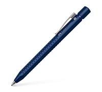 Faber-Castell – Bolígrafo Grip 2011, mina XB, indeleble, azul clásico, 1 unidad