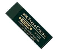 Goma de borrar Dust Free de color verde
