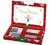 Faber-Castell - Caja creativa Happy Holidays, de 12 piezas