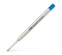 Faber-Castell - Cartucho de tinta de recambio para bolígrafo (punta gruesa), color azul