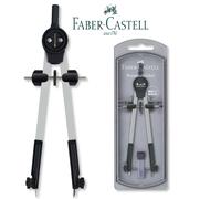 FABER-CASTELL 174207 - Brújulas Brújula negra, incl. recambios y cables de brúju