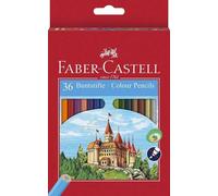 Faber-castell classic colour pack de 36 lapices de colores hexagonales