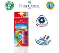 Faber-Castell Colour Grip Lápices De Colores Triangulares Aguas Solubles