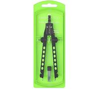 Faber-Castell Compás Factory Neon 2019 de Ajuste rápido, Color Verde