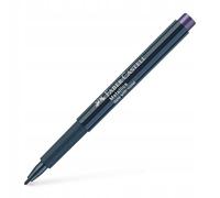 Faber-Castell Creative Studio - Marcador metálico, fecha con violeta, marcador único, para arte, manualidades, dibujo, bocetos, hogar, escuela, universidad, colorear