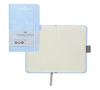 Faber-Castell Cuaderno 44359 DIN A6 a cuadros azul cielo 100 g/m² 194 págs FSC-Mix
