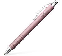 Faber-Castell Bolígrafo Essentio 148425 de aluminio Rosa