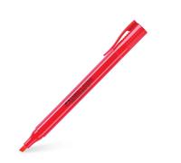 Faber-Castell Lot de 3 Surligneurs TEXTLINER 38, rouge
