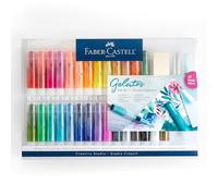 Faber-Castell Gelatos - Juego de 34 palos de colores (28 colores, multiusos, juego de 34 piezas)