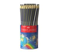 Faber Castell Goldfaber Grip Lead Lápices de colores de grafito Lata surtida 72