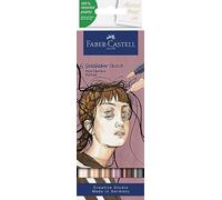 Faber-Castell - Sketch Marker Gofa 6Ct Set Portrait (Importación USA) TOY NUEVO
