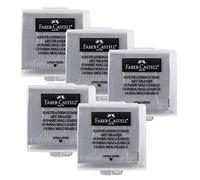 Faber-Castell - Goma para modelar (plástico) gris 5x Gris