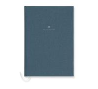 Faber-Castell Graf von Cuaderno con tapa de lino, azul noche, DIN A4