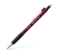 Faber-Castell Grip 1347 - Portaminas (0,7 mm), color rojo