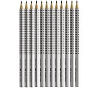 Faber-Castell GRIP 2001 - Juego de 12 lápices (2 x 6)