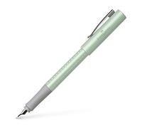 Faber-Castell Grip Pearl Edition EF 140976 - Pluma estilográfica, color verde menta