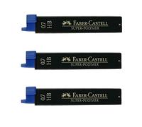Minas faber grafito 9067 0,7 mm hb estuche de 12 minas
