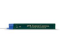 Faber Castell - Juego de 12 paquetes de 12 minas finas SUPER-POLYMER B 0,7 mm