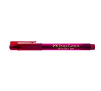 Faber-Castell F155421 949216 - Rotulador, 0.8 mm, color rojo
