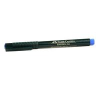 Faber-Castell - Juego de 3 rotuladores extra-fin finepen 1511, azul