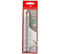 FABER-CASTELL - Juego de lápices Jumbo Grip HB, 2 unidades