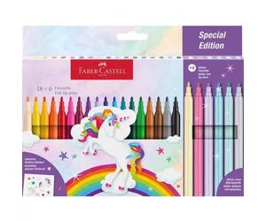 Faber-Castell: Juego de rotuladores de unicornio - paquete de 24