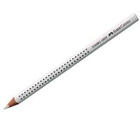FABER-CASTELL Juego de 3 lápices de colores JUMBO GRIP Mine 3,8 mm, color blanco