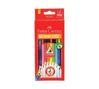 Faber Castell Junior Grip Triangular Lápiz De Colores Resistente A Roturas 10 Pi