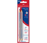 FABER-CASTELL - Lápices bicolores Jumbo Grip, 2 unidades