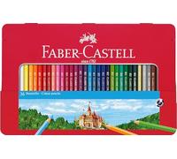 Faber-Castell 115886 - Estuche de Metal con 36 lápices de Colores