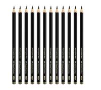 FABER-CASTELL - Lápices Pitt Graphite Matt 10B, 12 unidades
