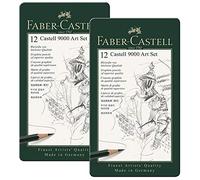 Faber-Castell Castell 9000 - Juego de 12 lápices (2 unidades)