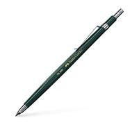 FABER-CASTELL - Lápiz con mina recargable TK 4600, mina de 2 mm, HB | Vástago hexagonal, sacapuntas integrado en el botón de cierre y pinza de sujeción resistente