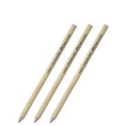 Faber-Castell - Lápiz de borrar Perfection (3 x 7056, punta suave roja).